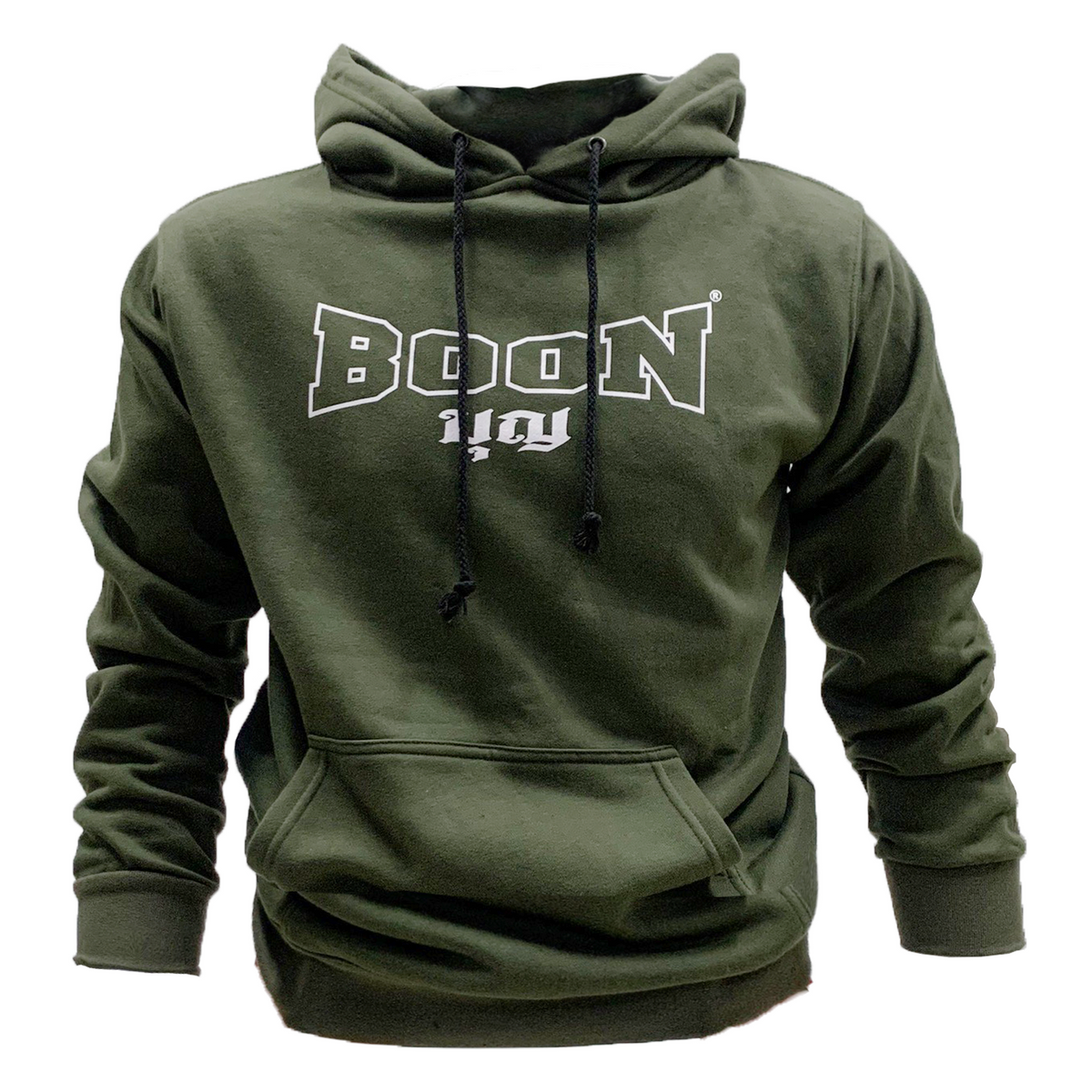 HDBOG Olive Green Hoody Boon