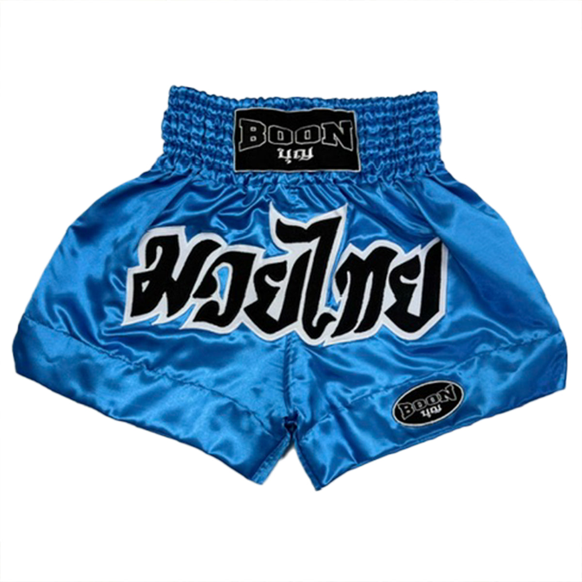 MT02LB Muay Thai Shorts LIGHT BLUE CLASSIC