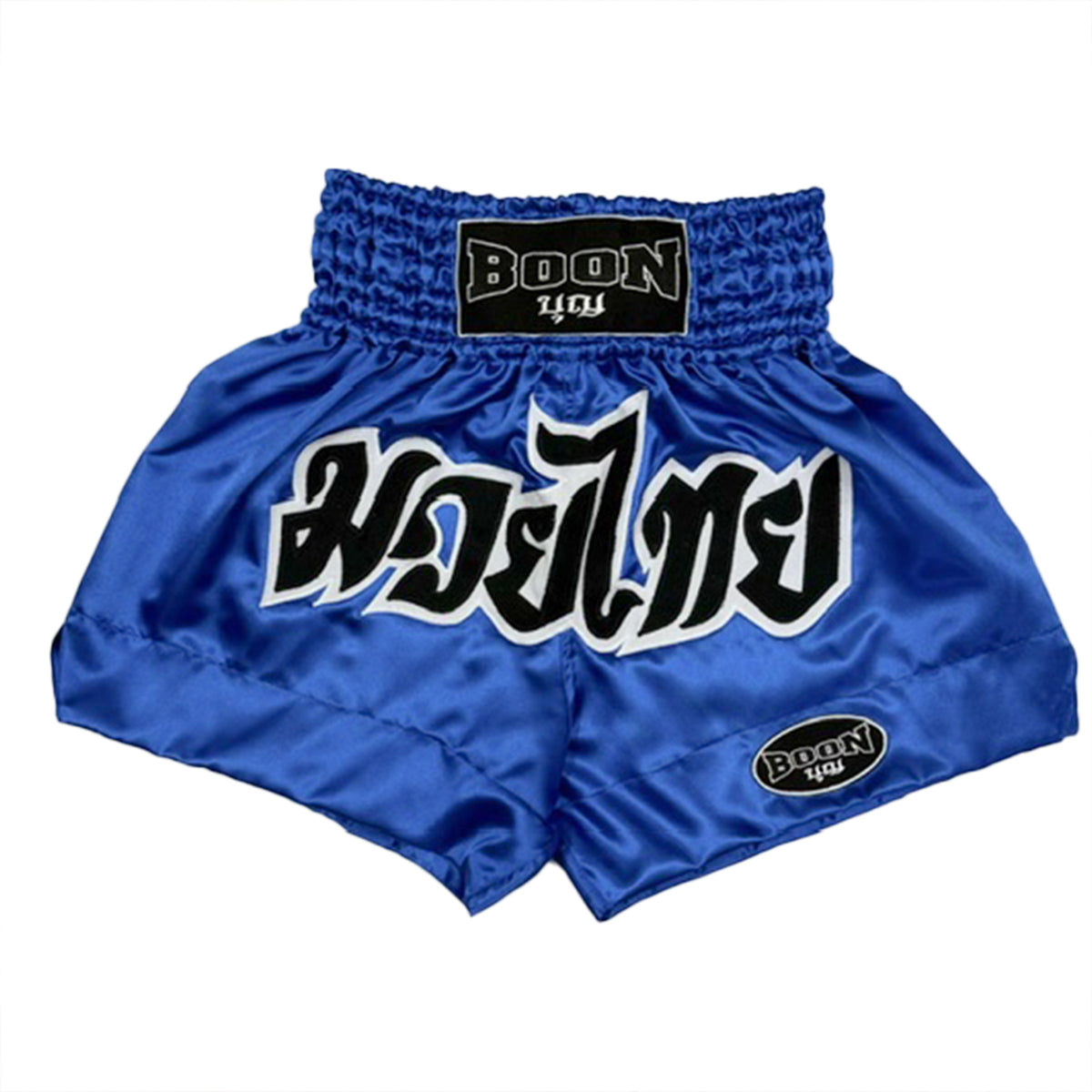 MT02BL Muay Thai Shorts BLUE CLASSIC