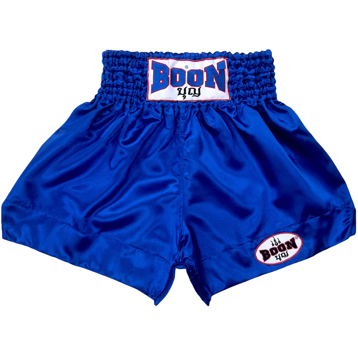 MT01BL Muay Thai Shorts BLUE PLAIN