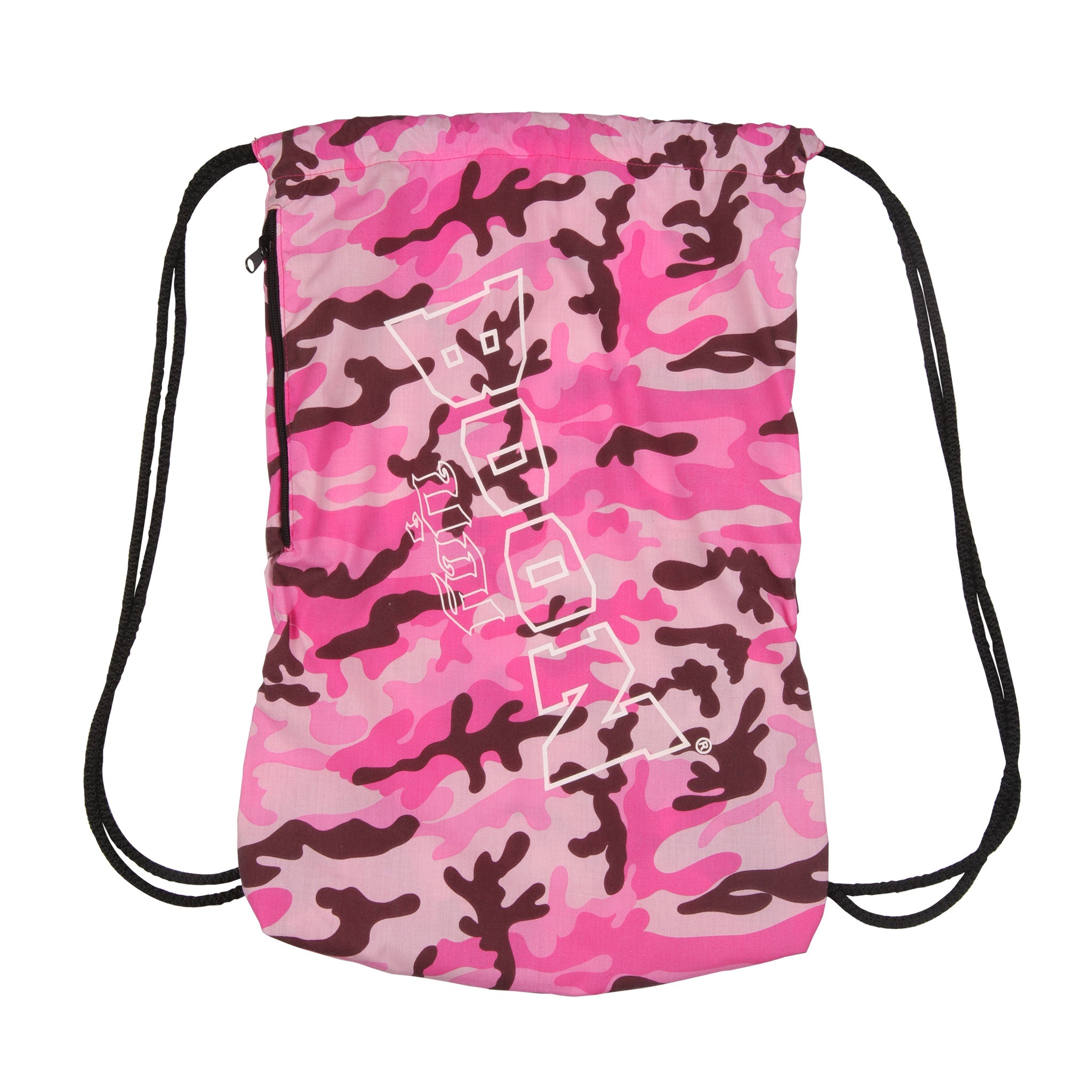 Pink camo gym bag best sale